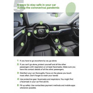 οδήγηση και προστασία απο τον κορονοιό