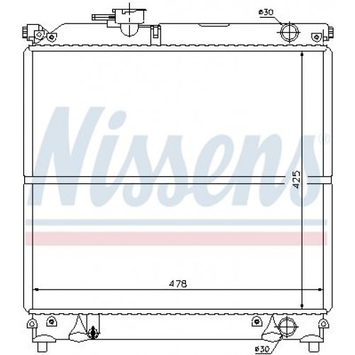 Ψυγείο Νερού SUZUKI VITARA 1993 - 1998 010506320