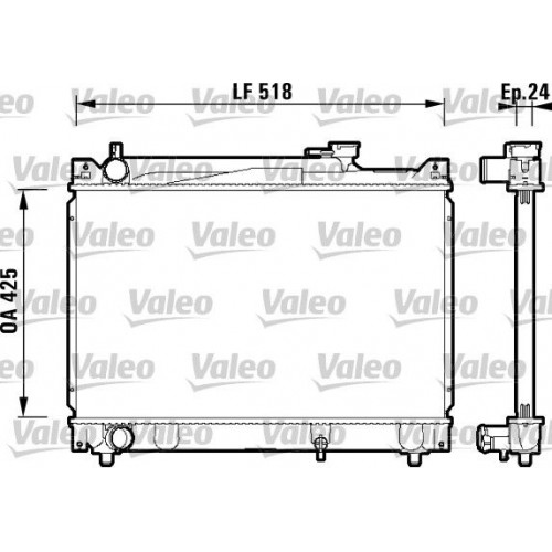 Ψυγείο Νερού SUZUKI GRAND VITARA 1999 - 2001 ( SQ ) 010806330