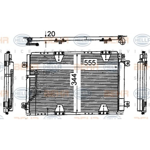 Ψυγείο A/C (Εξωτερικό) SUZUKI GRAND VITARA 2003 - 2006 ( JA ) XL-7 010806410