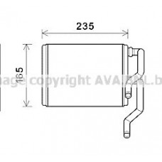Ψυγείο Καλοριφέρ SUBARU IMPREZA 2001 - 2004 011906500