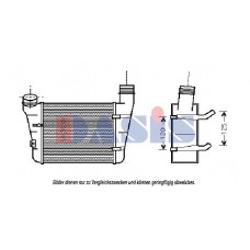 Ψυγείο Intercooler AUDI A6 2002 - 2004 ( 4B ) 012206230