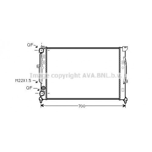 Ψυγείο Νερού AUDI A6 2002 - 2004 ( 4B ) 012206340