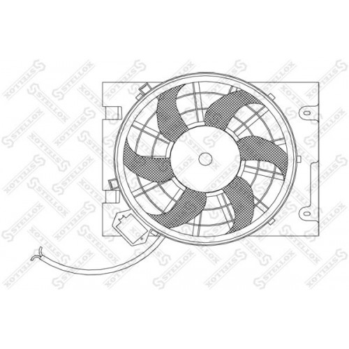 Βεντιλατέρ A/C OPEL ZAFIRA 1999 - 2002 ( A ) 013706450