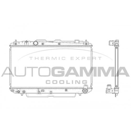 Ψυγείο Νερού TOYOTA RAV-4 2000 - 2003 ( XA20 ) 014806320