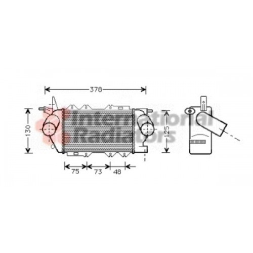 Ψυγείο Intercooler OPEL VECTRA 1999 - 2002 ( B ) 015106200