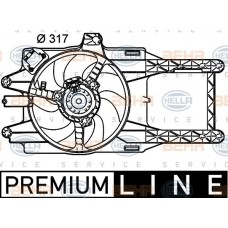 Βεντιλατέρ Νερού LANCIA Y 2001 - 2003 ( 840A ) 016606490