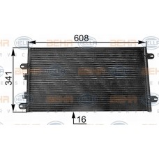 Ψυγείο A/C (Εξωτερικό) ALFA ROMEO 147 2000 - 2004 ( 937 ) 019406400