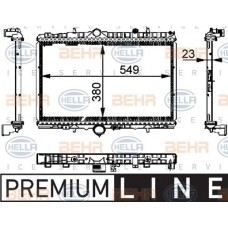 Ψυγείο Νερού CITROEN C5 2001 - 2004 ( DC ) 019606310