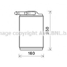 Ψυγείο Καλοριφέρ MERCEDES M-CLASS 1998 - 2002 ( W163 ) 019906500