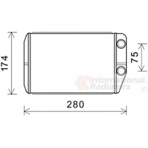 Ψυγείο Καλοριφέρ CITROEN JUMPER 2006 - 2014 020006500
