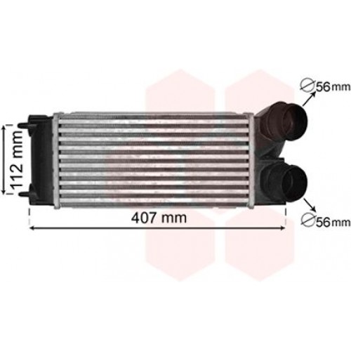 Ψυγείο Intercooler CITROEN C4 2004 - 2007 ( LC ) 020706220