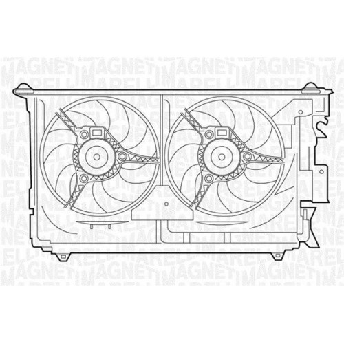 Βεντιλατέρ Νερού CITROEN C4 2004 - 2007 ( LC ) 020706440