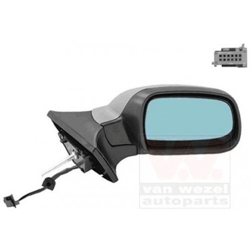 Καθρέπτης Ηλεκτρικός Θερμαινόμενος Ηλεκτρικά Ανακλινόμενος Βαφόμενος PEUGEOT 407 2004 - 2008 ( 6D_ ) Δεξιά 021207483