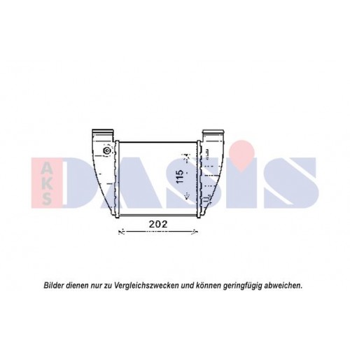 Ψυγείο Intercooler AUDI A4 2005 - 2008 ( 8E )( 8H ) 021706211