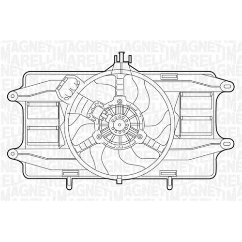 Βεντιλατέρ Νερού FIAT DOBLO 2001 - 2005 ( 119 ) Combi 022806450