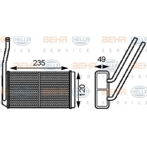 Ψυγείο Καλοριφέρ LANDROVER FREELANDER 1998 - 2003 ( LN ) 022906500