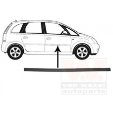 Φάσα Πόρτας OPEL MERIVA 2003 - 2006 Εμπρός Δεξιά 023706541