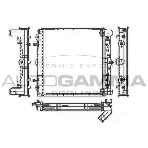 Ψυγείο Νερού PORSCHE BOXSTER 2003 - 2004 ( 986 ) 024206302