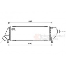 Ψυγείο Intercooler NISSAN MICRA 2003 - 2005 ( K12 ) 024406200