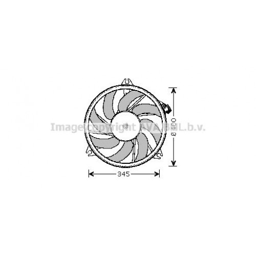 Βεντιλατέρ Νερού PEUGEOT 206 2000 - 2008 ( CC ) 025606450 Βεντιλατέρ Νερού PEUGEOT 206 2000 - 2008 ( CC ) 025606450