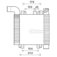 Ψυγείο Intercooler HYUNDAI SANTA FE 2007 - 2010 ( CM ) 026506200