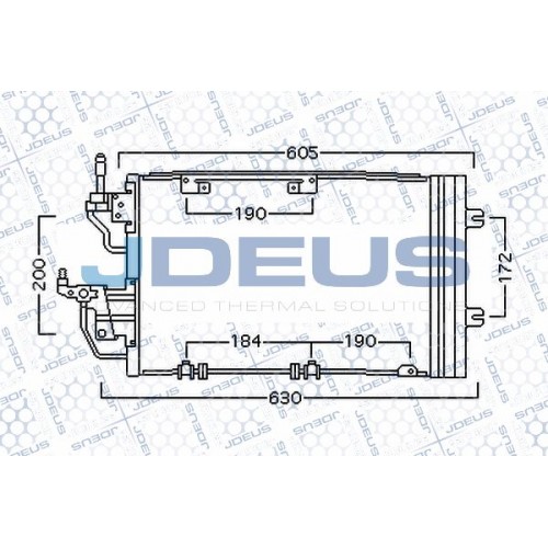 Ψυγείο A/C (Εξωτερικό) OPEL ZAFIRA 2005 - 2008 ( B ) 026706425