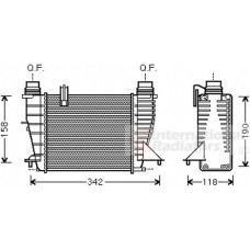 Ψυγείο Intercooler RENAULT CLIO 2006 - 2009 026806230
