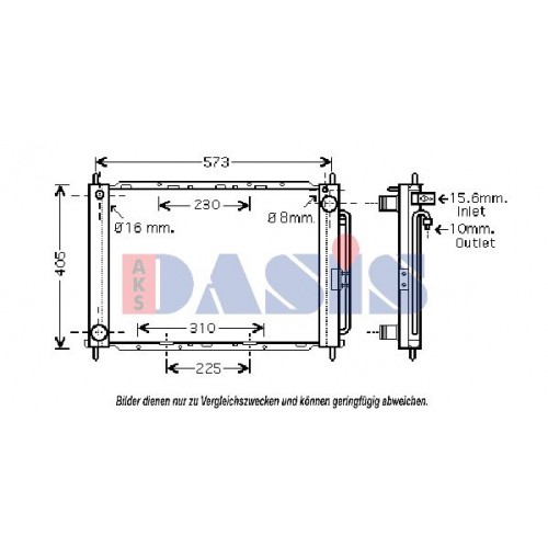 Ψυγείο Νερού RENAULT CLIO 2006 - 2009 026806330