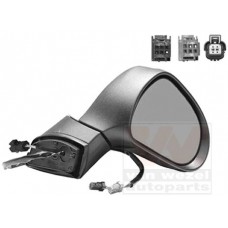 Καθρέπτης Ηλεκτρικός Θερμαινόμενος Βαφόμενος PEUGEOT 207 2006 - 2009 Δεξιά 027007501