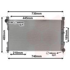 Ψυγείο Νερού MERCEDES SLK 2004 - 2008 ( R171 ) 027306310