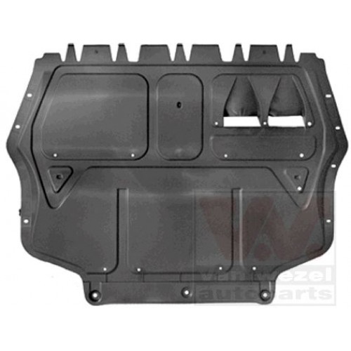 Ποδιά Μηχανής Πλαστική SEAT LEON 2005 - 2009 ( 1P ) Κέντρο 028100840