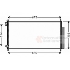 Ψυγείο A/C (Εξωτερικό) HONDA ACCORD 2003 - 2005 ( CL / M / N ) 028906410