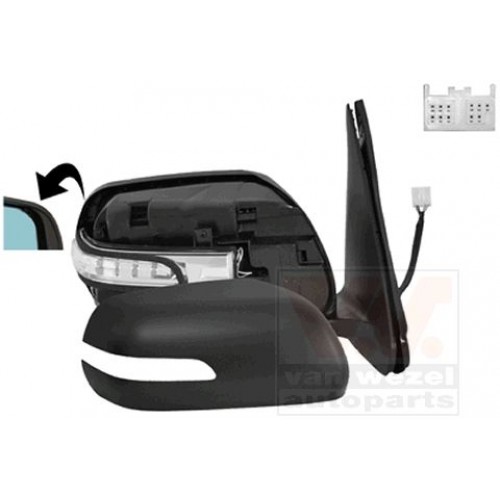 Καθρέπτης Ηλεκτρικός Θερμαινόμενος Ηλεκτρικά Ανακλινόμενος Βαφόμενος Με Φλας SUZUKI GRAND VITARA 2009 - 2012 ( JB ) Αριστερά 029307582