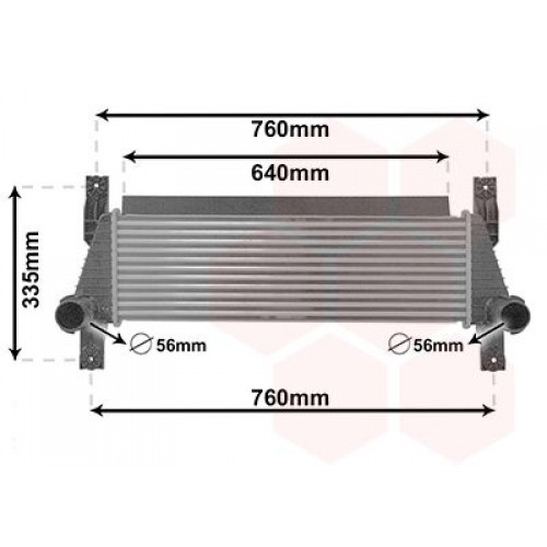 Ψυγείο Intercooler MAZDA B-Series 2006 - 2012 (CD) (BT50) 029506210