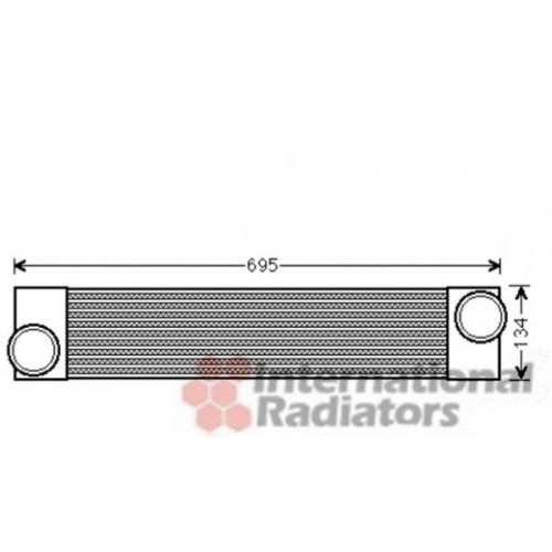 Ψυγείο Intercooler BMW 7 Series 2002 - 2005 ( E65 / E66 ) 031506210