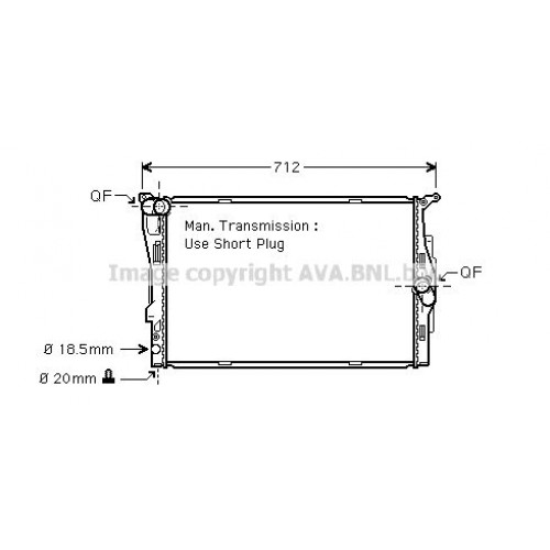 Ψυγείο Νερού BMW 1 Series 2004 - 2007 031606310