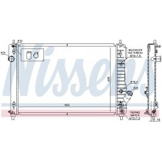 Ψυγείο Νερού CHEVROLET-DAEWOO AVEO 2008 - 2011 ( T250 ) 032506300