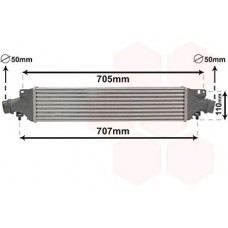 Ψυγείο Intercooler OPEL CORSA 2006 - 2011 ( D ) 032806200