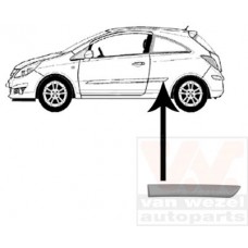 Φάσα Φτερού OPEL CORSA 2006 - 2011 ( D ) Πίσω Αριστερά 032806532