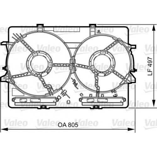 Βεντιλατέρ Νερού AUDI Q5 2008 - 2012 ( 8R ) 033406440