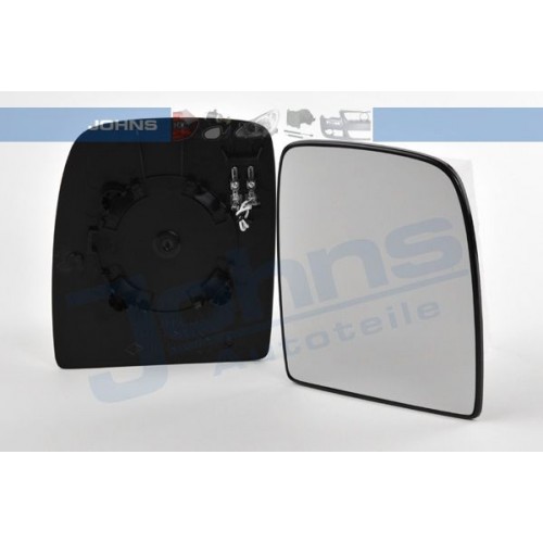 Κρύσταλλο Καθρέφτη Θερμαινόμενο PEUGEOT EXPERT 2007 - 2012 ( VF3A ) ( VF3U ) Δεξιά 033707611