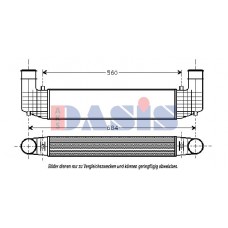 Ψυγείο Intercooler SEAT ALHAΜBRA 1995 - 2000 ( 7V ) 033806200