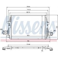 Ψυγείο Intercooler ALFA ROMEO BRERA 2006 - 2010 ( 939 ) 034106200