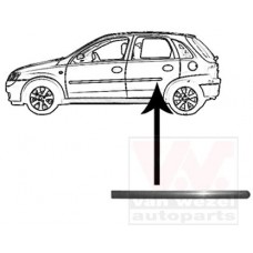 Διακοσμητικό Πόρτας OPEL CORSA 2000 - 2004 ( C ) Πίσω Αριστερά 034206532