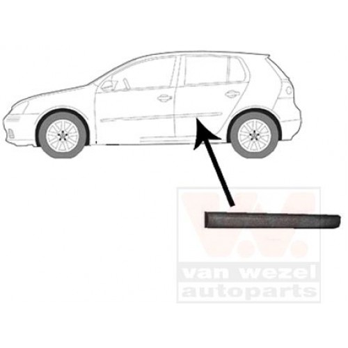 Φάσα Πόρτας VW GOLF PLUS 2005 - 2009 Mk5 ( 5M1 - 521 ) Πίσω Αριστερά 036606557