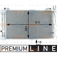 Ψυγείο A/C (Εξωτερικό) HYUNDAI MATRIX 2008 - 2010 037806410