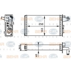 Ψυγείο Καλοριφέρ FIAT TIPO 1993 - 1995 ( 160 ) 038006500