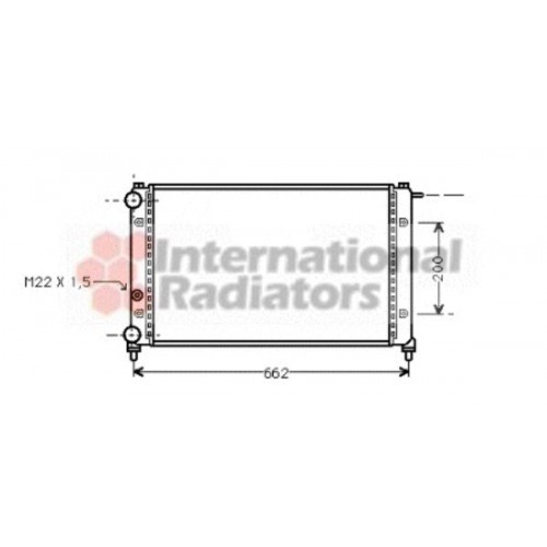 Ψυγείο Νερού SEAT GREDOS / MALAGA 1986 - 1992 ( 023A ) 038806320