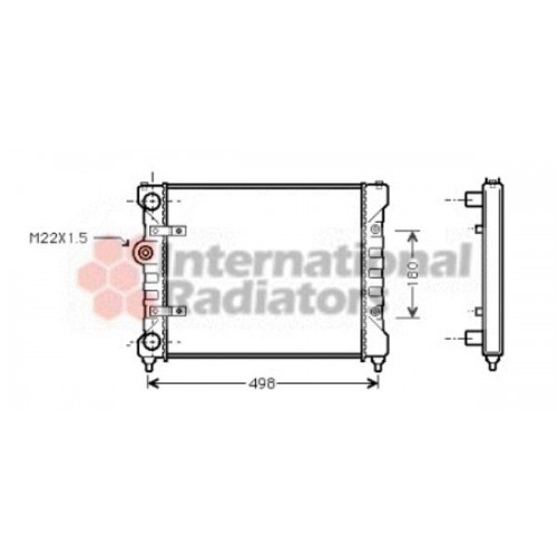 Ψυγείο Νερού SEAT IBIZA 1993 - 1995 ( 6K ) 040306310